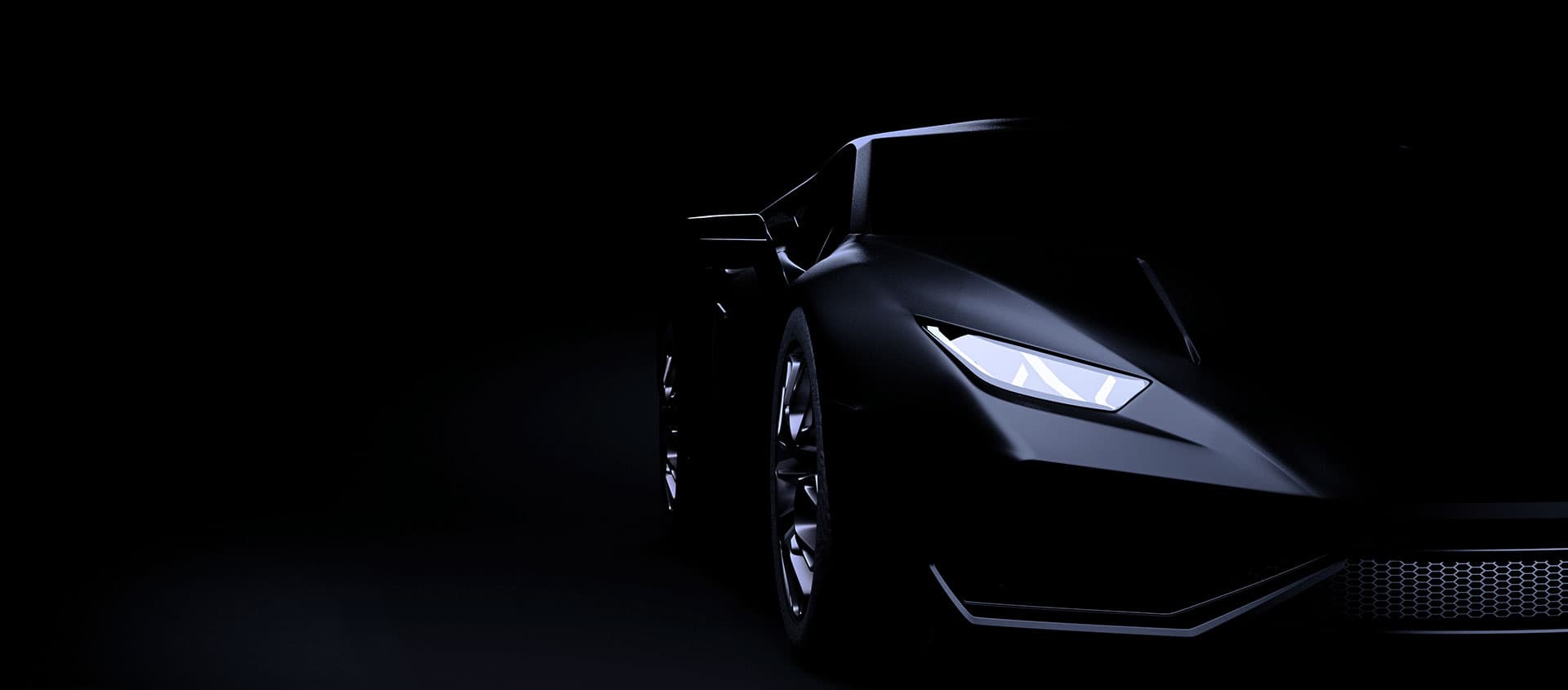 Luxury sports car